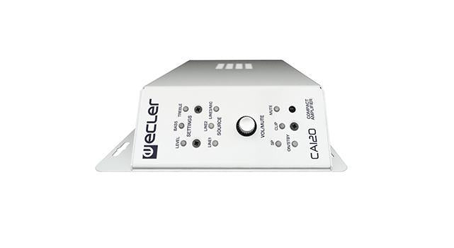 2 x 60 W RMS @ 4  ohms mixer-amplifier