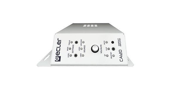 2 x 60 W RMS @ 4  ohms mixer-amplifier