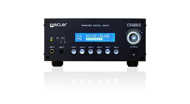 Digital mixing amplifier with 6 audio