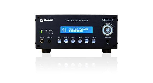 Digital mixing amplifier with 6 audio