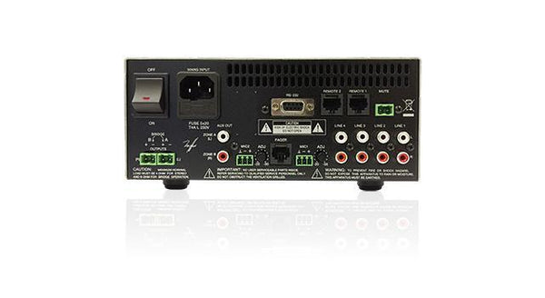 Digital mixing amplifier with 6 audio