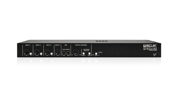 eHMA120  Powered Audio Mixer 120 W