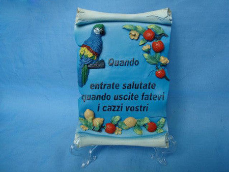 pergamena pappagallo