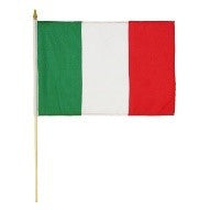 Italy Hand Flag