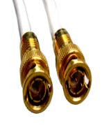 RG6 Quad Shield BNC Assembled Cable