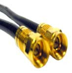 RG6 Quad Shield F Assembled Cable