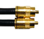 RG6 Quad Shield RCA Assembled Cable