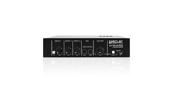 eHMA60 60W powered audio Mixer