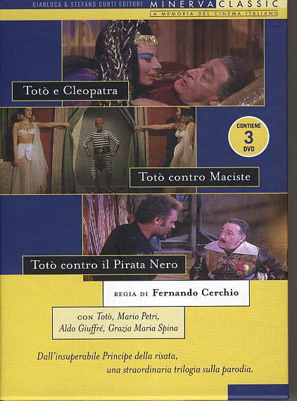 COFANETTO   TOTO      Contiene 3 DVD