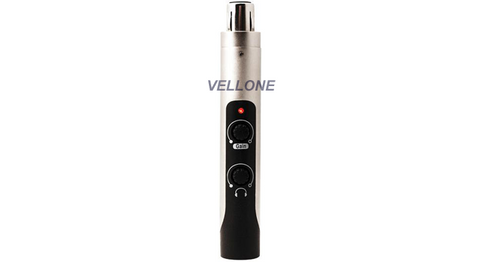New with hp, 48V, gain, and volume controls.
