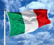 Italian Flags various dimensions